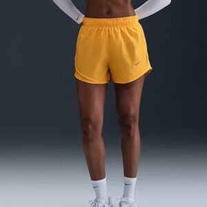 NWT Nike Yellow Athletic Shorts Lightweight Elastic Waist X-S